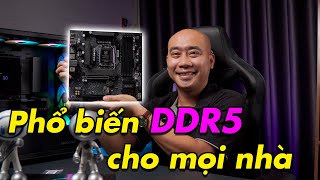 ASRock B760M Lightning  Phổ biến DDR5 tới mọi nhà  Tiến Sư Thầy [upl. by Brandt261]