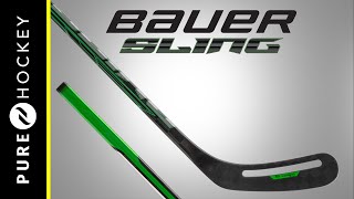 Bauer Sling Hockey Stick  Product Review [upl. by Nilyarg]