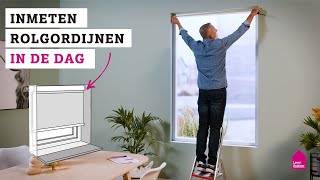 How to inmeten Rolgordijnen IN de dag [upl. by Adrianna]