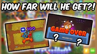 BTD6  HOW FAR CAN THE NEW DART MONKEY PARAGON GET [upl. by Louella]