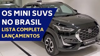 PRINCIPAIS MINI SUVS QUE PODEM VIR AO BRASIL [upl. by Irpak]