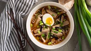 Quorn Fillet Ramen Soup Recipe  Quorn [upl. by Jarad]