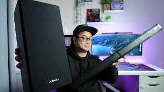 Ultimea Tapio V  The Most POWERFUL Soundbar  SUB on a BUDGET [upl. by Aekan]