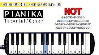 Not Pianika Chill Bill ORI x Chill Bill Kebalik  Tutorial Pianika Telolet Basuri [upl. by Florinda]