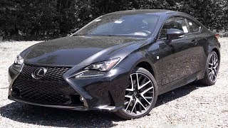 2018 Lexus RC 300 F Sport Review [upl. by Blanche]