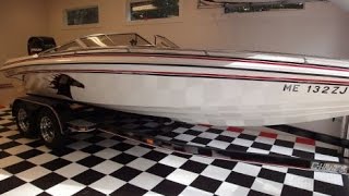 2005 21 foot Checkmate Pulsar Power boat for sale 34500 Kennebunkport ME [upl. by Nero]