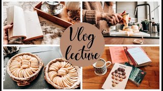 Vlog lecture  semaine du 12 février  Slowing down  pâtisserie cœur ouvert et lectures 📚🫖 [upl. by Asselem]