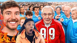 FlightReacts To MrBeast Ages 1  100 Decide Who Wins 250000 [upl. by Jain]