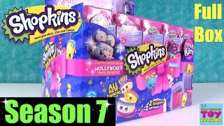 Shopkins Season 7 Full Box 2 Packs Blind Bag Opening Join The Party  PSToyReviews [upl. by Ahsieni547]