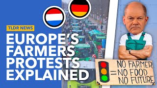 Why Farmer Protests are Spreading Across Europe [upl. by Downes]