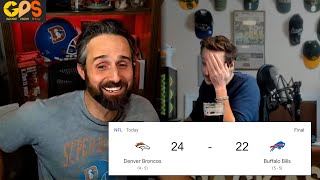 Grossi and Perna React to Ridiculous Broncos vs Bills Ending [upl. by Chlores351]