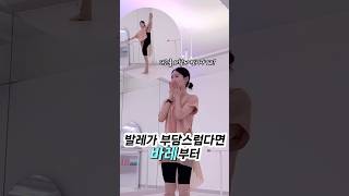 발레내가 할 수 있을까 바레부터 도전💪 피트니스 barrefitness 바레운동 [upl. by Jonell163]