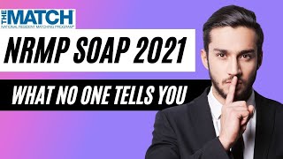 How to IMPROVE your application for the 2021\2022 NRMP SOAP [upl. by Lemal]