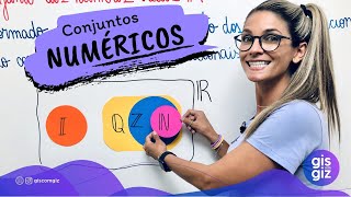 CONJUNTOS NUMÉRICOS \Prof Gis 01 [upl. by Otrevlig]