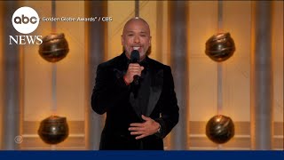 Golden Globe Awards host Jo Koy gets mixed reviews [upl. by Eltsirc]