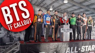 Behind the scenes at the Pep Boys NHRA Top Fuel AllStar Callout [upl. by Eiramyllek13]