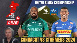 Connacht vs Stormers United Rugby Championship 2024 Live Commentary [upl. by Pedrotti]