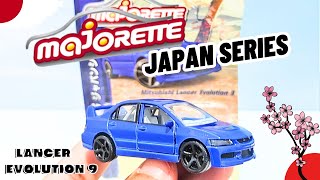 Majorette Japan Series Mitsubishi Lancer Evolution 9 Terbaru 2024  Super Keren Gess‼️ [upl. by Enytsirhc]