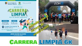 carrera Limpia 6k  Jesus María [upl. by Dodson157]