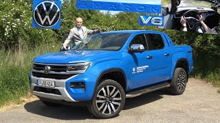 Der neue VW Amarok im Test  Welcome back Mit neuer Basis  Review Kaufberatung  30 TDI V6 Avent [upl. by Stavros]