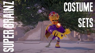 Costume Sets  Super Brainz  Plants vs Zombies Garden Warfare 2 [upl. by Nixon15]