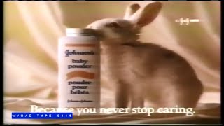 Johnsons Baby Powder Commercial  1989 [upl. by Ledua287]