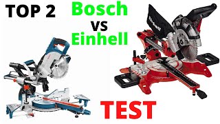 🔴TOP 2  Meilleure Scie a Onglet Radiale 2022 Bosch vs Einhell [upl. by Flynn]