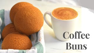 How to make Coffee BunsEasy Coffee Bun RecipePapparotiRotiboy [upl. by Ester]