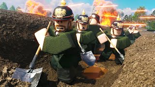 First Ever ROBLOX WW1 Trench Warfare Simulation in Roblox Entrenched War [upl. by Olivia]