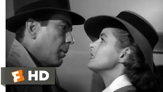 Casablanca 36 Movie CLIP  I Dont Know the Finish 1942 HD [upl. by Anaeirb]