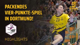 Borussia Dortmund vs HSG BensheimAuerbach  Highlights  12 Spieltag HBF  SDTV Handball [upl. by Ysset612]