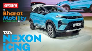 Tata Nexon CNG walkaround  another reason to pick this SUV  odmag [upl. by Adnirak351]