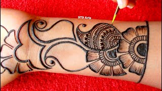 New Stylish Front Hand Mehndi Design  Simple Mehndi Designs for Hands  Mehndi ka Design [upl. by Michaela]