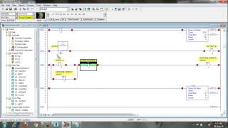 Basic PLC Programming Training  Tutorial on AllenBradley Rs logix 500 [upl. by Ihteerp]