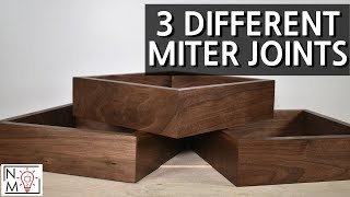 3 Completely Different Miter Joints  Step by Step Tutorial on Cutting VERY Different Miter Joints [upl. by Biancha102]