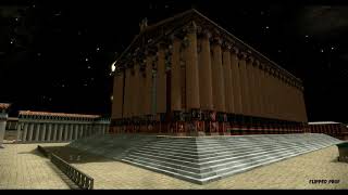 Artemision of Ephesus by night 3d reconstruction [upl. by Giulietta]