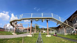 ST Englmar Rodelbahn Sommerrodelbahn Bayerwald Coaster Onride [upl. by Islean]