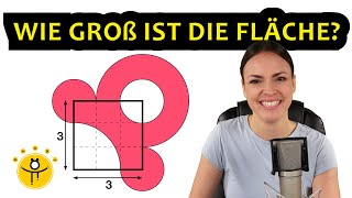 Wie groß ist die Fläche – Geometrie Rätsel [upl. by Naeerb]