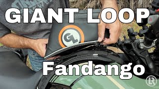 GIANT LOOP FANDANGO  REVIEW  Honda NX500 amp Honda CB500X [upl. by Notsruht]