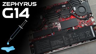 Asus G14 Repaste Guide [upl. by Gerty]