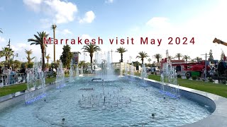 Marrakesh visit May 2024 4k HDR [upl. by Nauqyt]