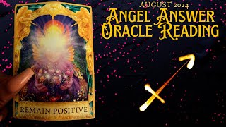 ♐️ Sagittarius Angel Answer Oracle Reading Remain Positive🎧 [upl. by Hauger]