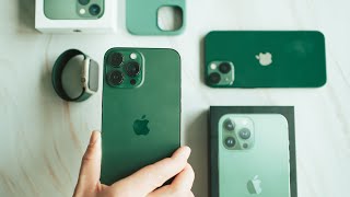 NUEVO iPhone 13 Pro Max en VERDE  Unboxing especial [upl. by Ferriter]