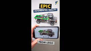 EPIC augmented reality app by LEGO for the new Technic MercedesBenz Zetros set [upl. by Galligan]