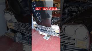 ⛽Seat 1800 Diesel motor Mercedes Antiguo taxi con 800000 km seatclasicos automobile [upl. by Amliw]