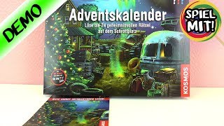 Drei Fragezeichen Adventskalender 2017  Wir öffnen alle 24 Türchen  Fall lösen  Detektivzubehör [upl. by Dag]