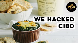 Cibos Spinach Zola Dip Recipe How to Make Cheesy Spinach Dip  Food Hack • Pepperph [upl. by Marve249]