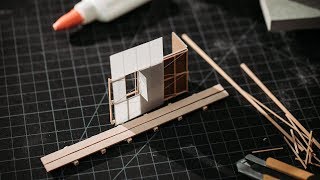 Architecture Model Making Tips  Part 2 [upl. by Eilema79]