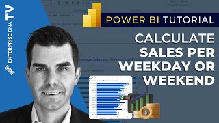 Calculating Averages Per Weekdays or Weekends Using DAX In Power BI 2023 Update [upl. by Tneicniv]