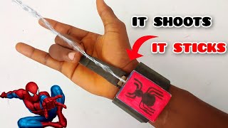 Make Your Own WebShooter🕷️ Epic DIY from a Amazing Spiderman WebShooter Matchbox webshooter [upl. by Orren395]